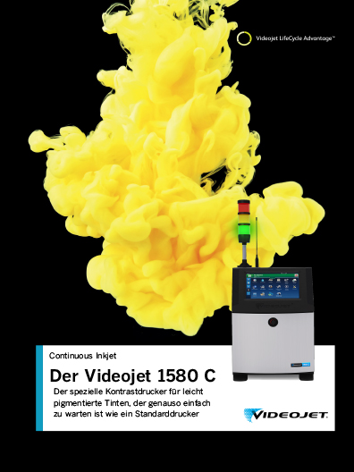 Broschüre Videojet 1580 C